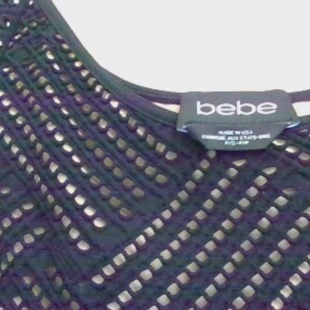 Bebe black dress